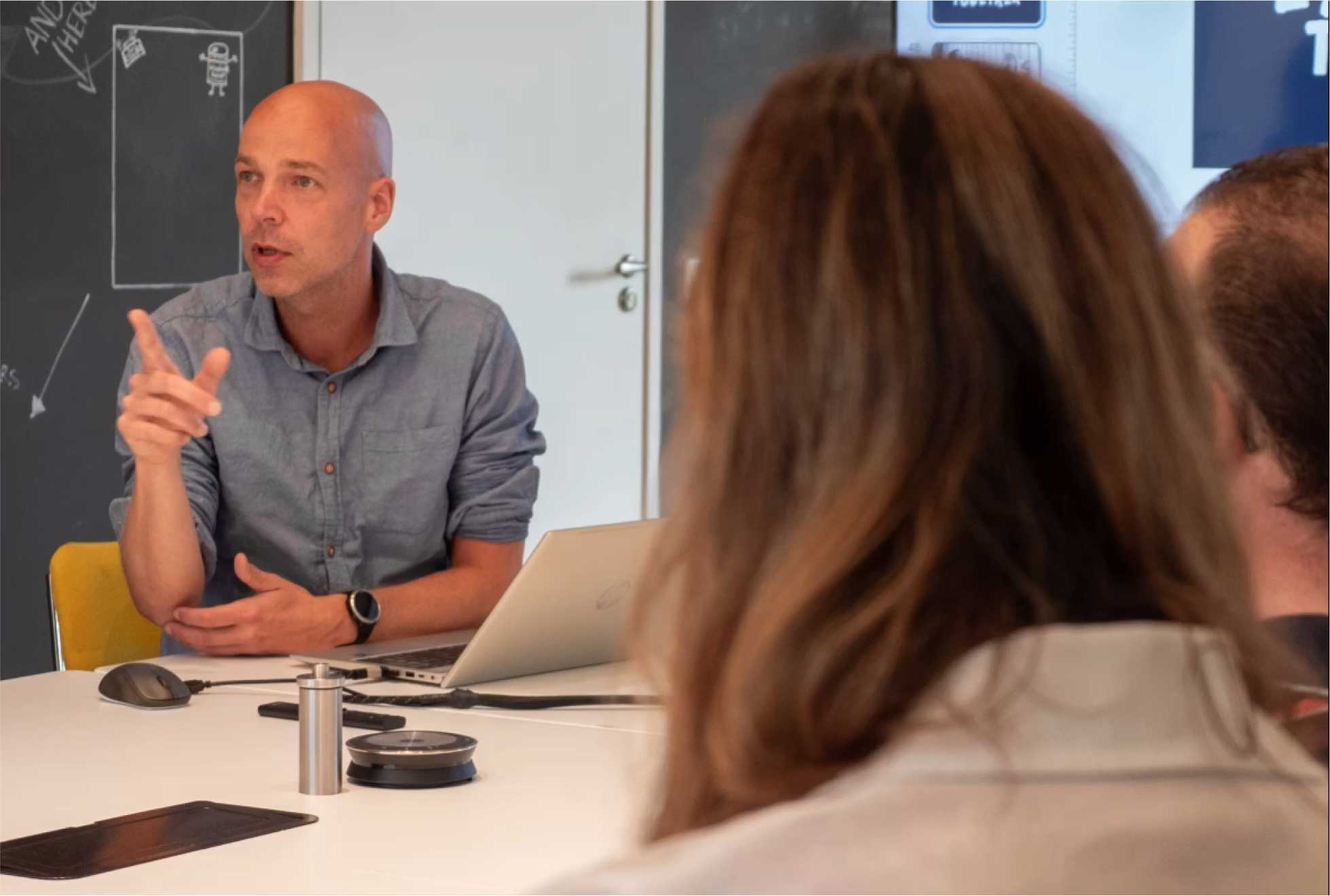 Collega's in gesprek