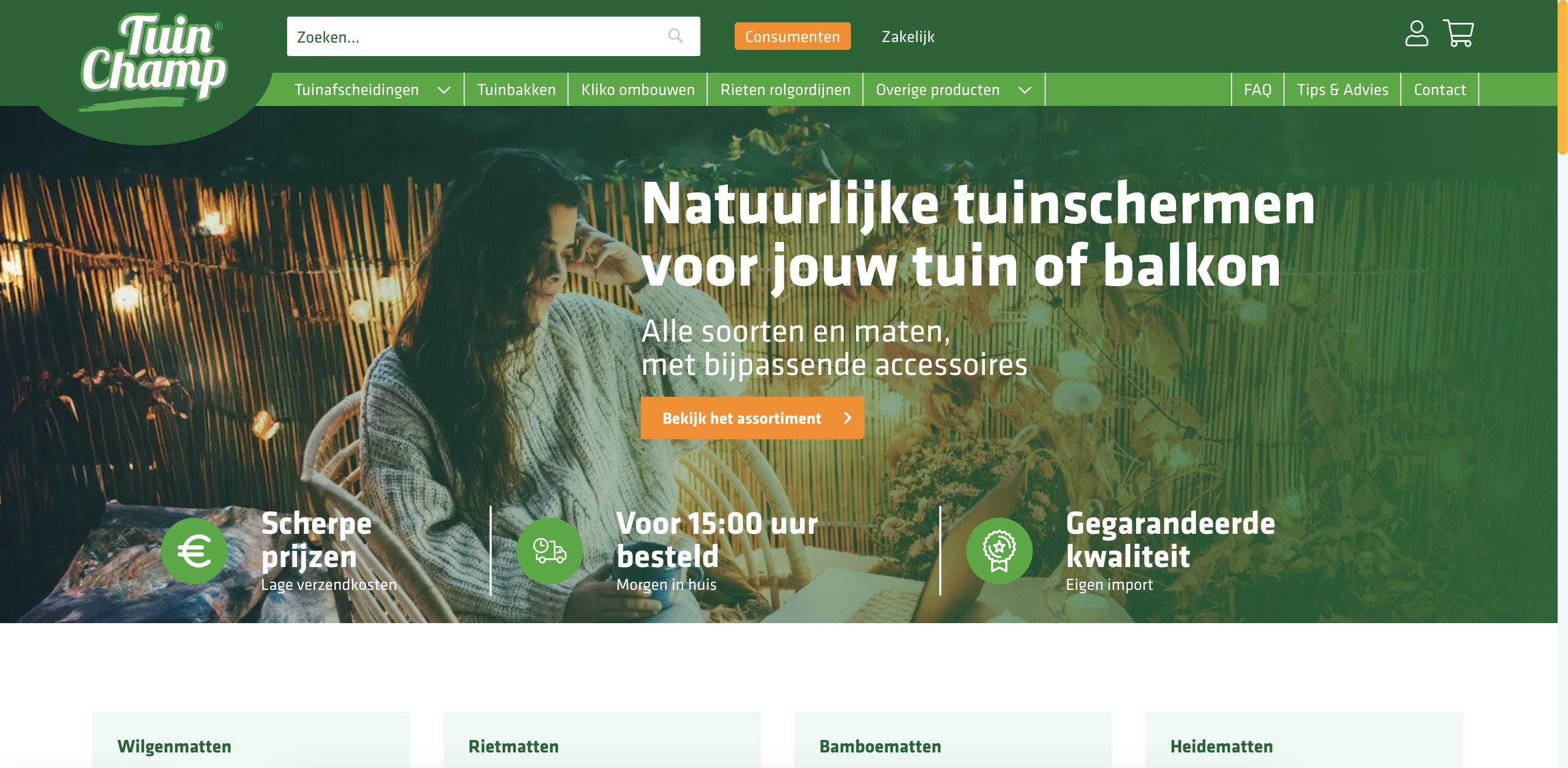 TuinChamp Homepagina