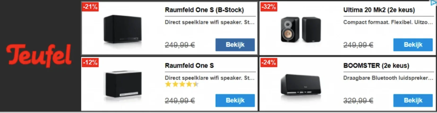 Teufel Webshop
