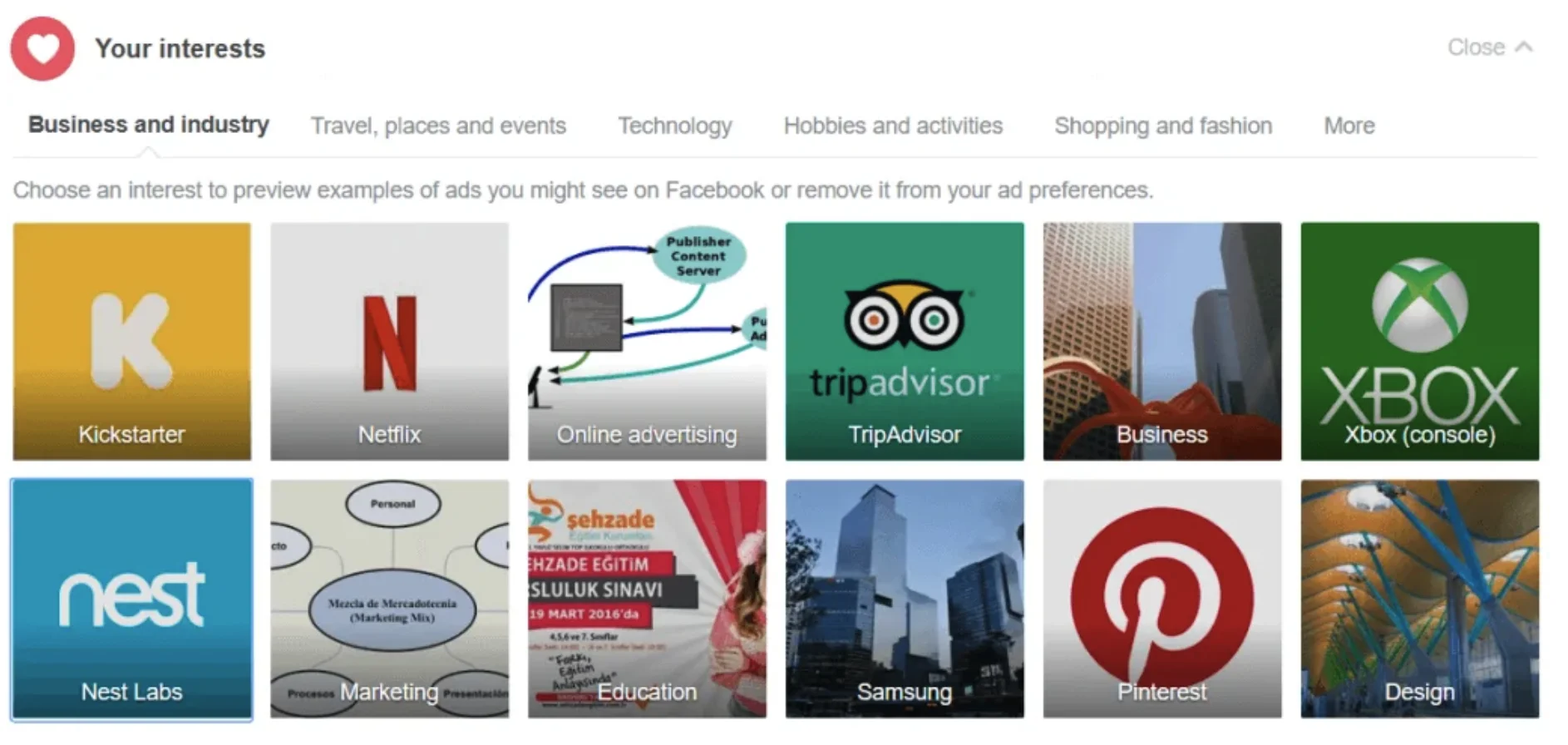 Business and industry pictogrammen