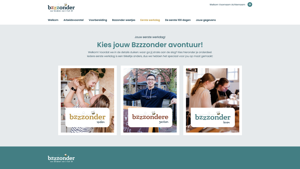 Kies jouw Bzzzonder avontuur