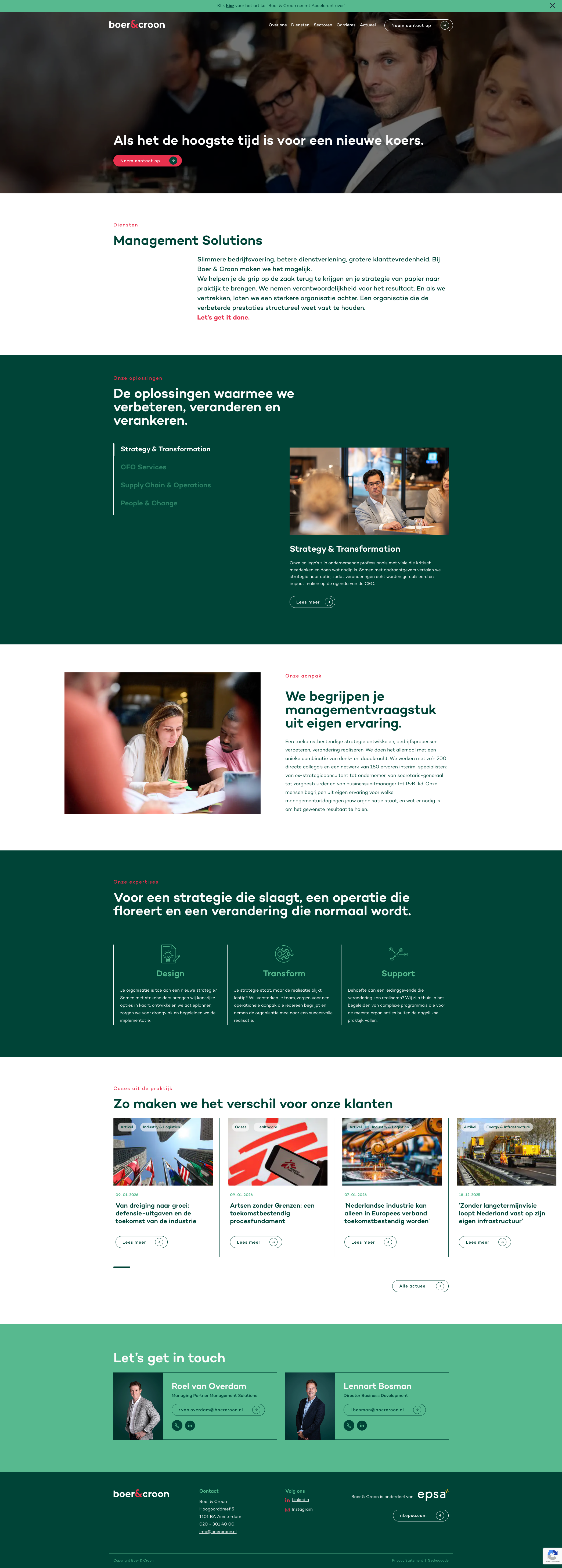 Boer & Croon - management solutions