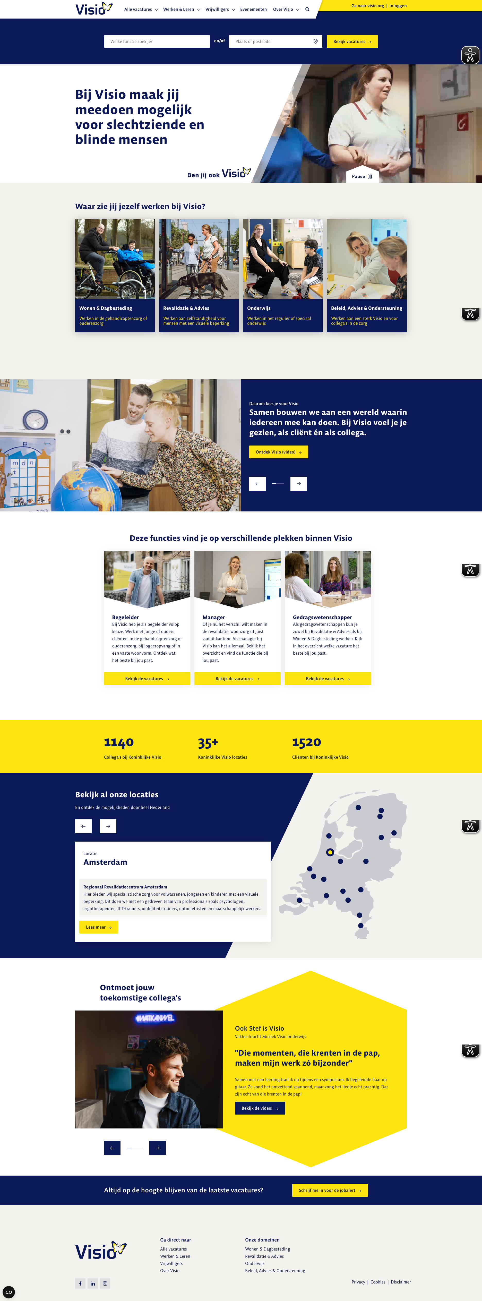 Werken bij Visio desktop